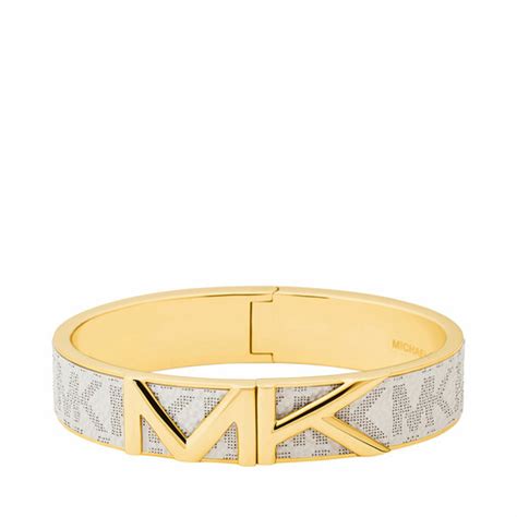 michael kors women's stainless steel bangle bracelet|michael kors bracelet price.